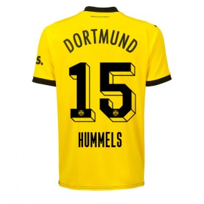 Lacne Muži Futbalové dres Borussia Dortmund Mats Hummels #15 2023-24 Krátky Rukáv - Domáci